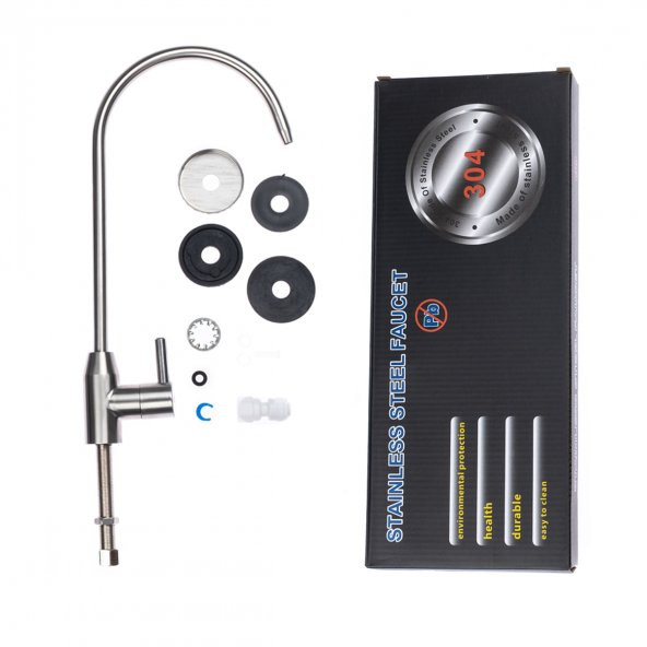 Su Arıtma Cihazı Musluğu Sus304 Ravent Su Arıtma Musluğu - Resim 5