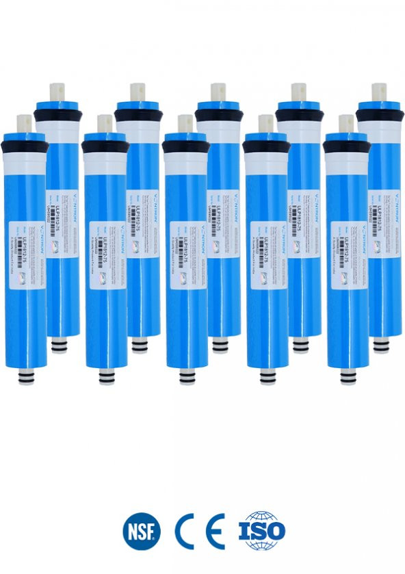 Vontron Membran Su Arıtma Cihazı Filtresi Ana Filtre 10 Adet - Resim 2