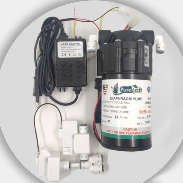 Su Arıtma Cihazı Pompa Seti,Su Arıtma Cihazını Pompalı Yap - Resim 5