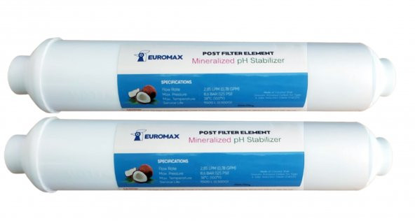 Reverse Osmosis Tezgahaltı Su Arıma Cihazı Tatlandırıcı Son Karbon Filtre 2li - 2