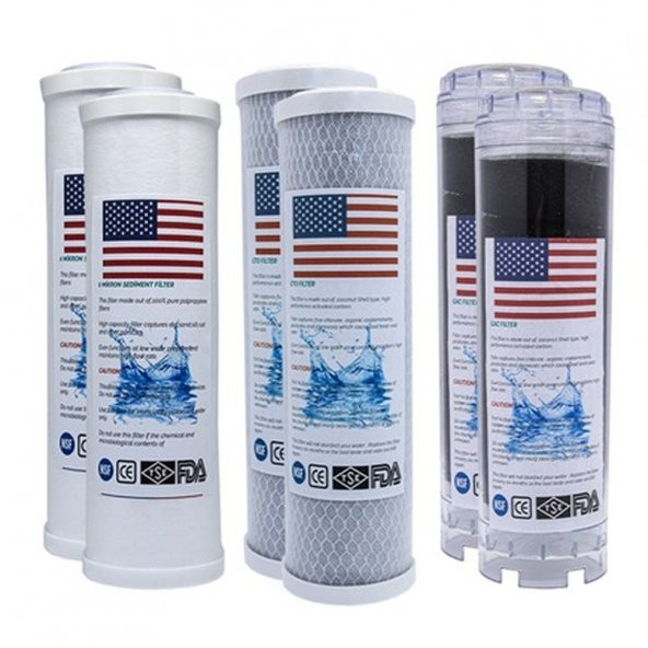 Ihlas Su Arıtma Filtresi Uyumlu Çift Karbonlu Filtresi 2 Yıllık Filtre Seti - Resim 2