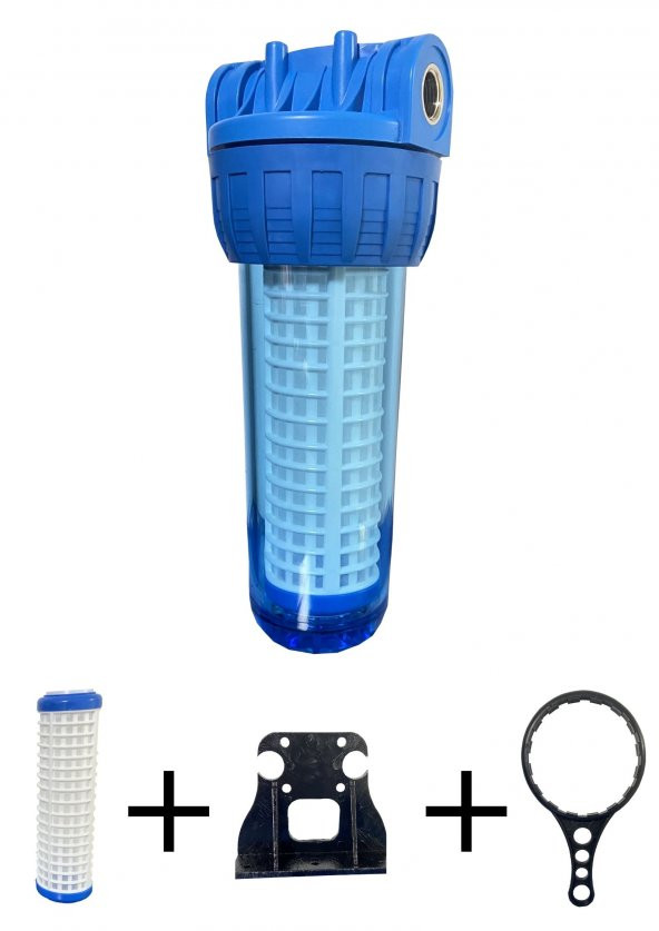 Daire Girişi Yıkanabilir Filtreli Su Arıtma Filtre Kabı - Resim 4