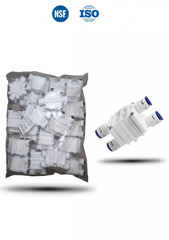 20 Adet Toptan Su Arıtma Cihazı Shut Off Valfe 4 Yollu Quick Vana