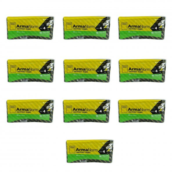 Naksan Takviyeli Kalın Desenli Çizgili Siyah Çanta Poşet Torba - 40x50 Cm. - 50 Adetlik 10 Paket