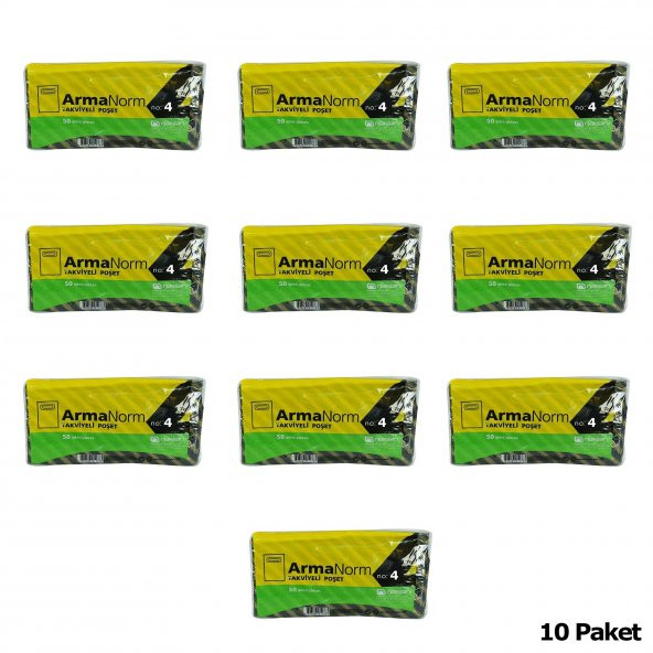 Naksan Takviyeli Kalın Desenli Çizgili Siyah Çanta Poşet Torba - 40x50 Cm. - 50 Adetlik 10 Paket - 2