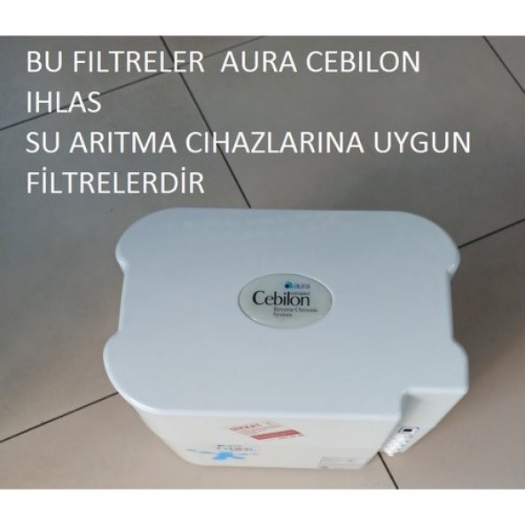 Ihlas Su Arıtma 5 Li Fıltre Seti - Resim 3