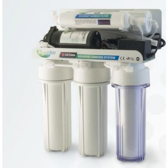 Lotto filters Aquabir Açık Kasa 5 Aşamalı Pompalı Su Arıtma Cihazı (Lg Membranlı) - 2