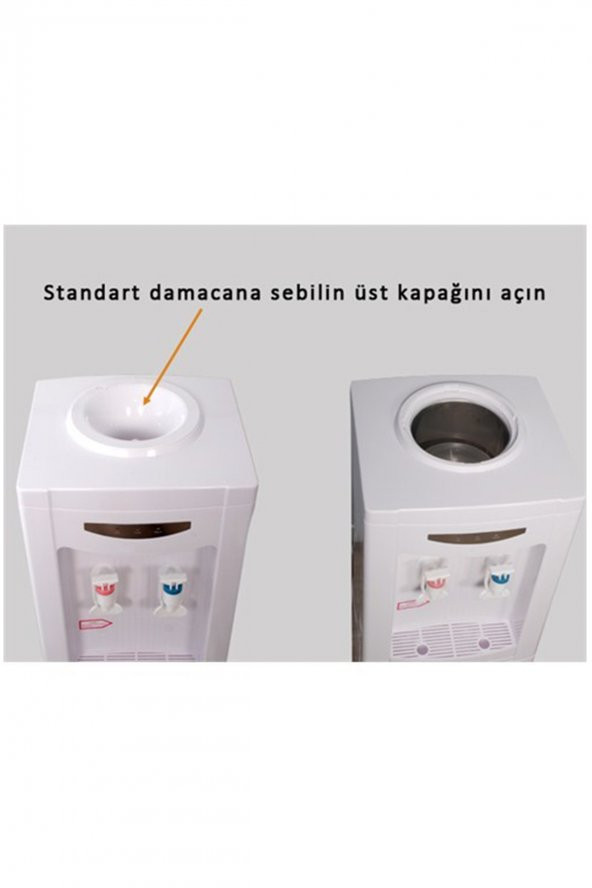 Lotto Filters Üstten Damacanalı Sebiller İçin Sebil Üstü Aparatı Kırılmaz Hazneli - 3
