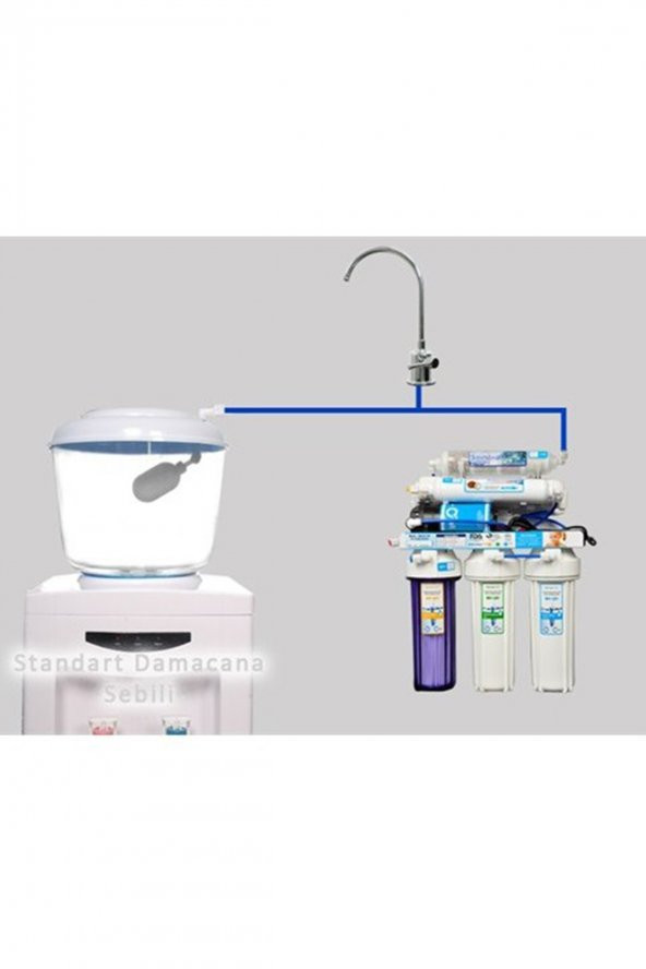 Su Arıtma Damacana Sebil Üstü Aparatı Hazneli - Resim 6