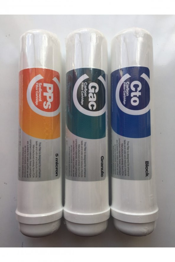 Su Arıtma Ihlas Aura Cebilon Plus 3lü Filtre Seti Inline Sistem Eco Seri - 2