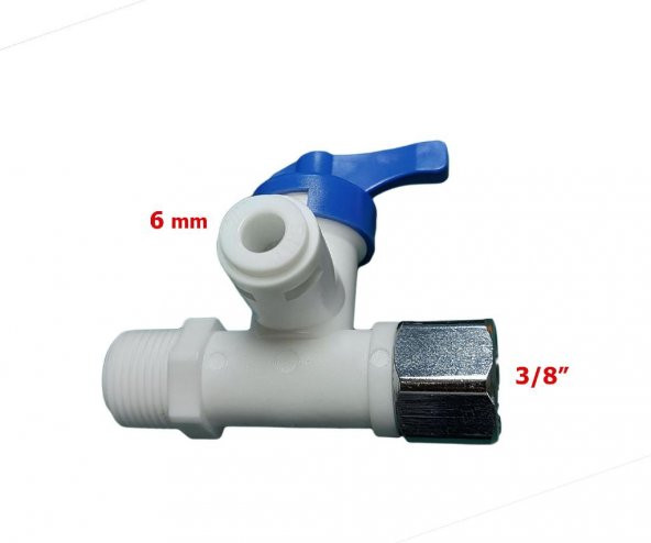 Su Arıtma Cihazı İçin Üç Sekiz 3/8 Akıllı Hat Alma Aparatı - Resim 2