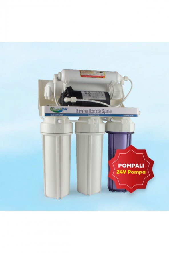 Aquabir 5A-Wp Pompalı Su Arıtma Cihazı