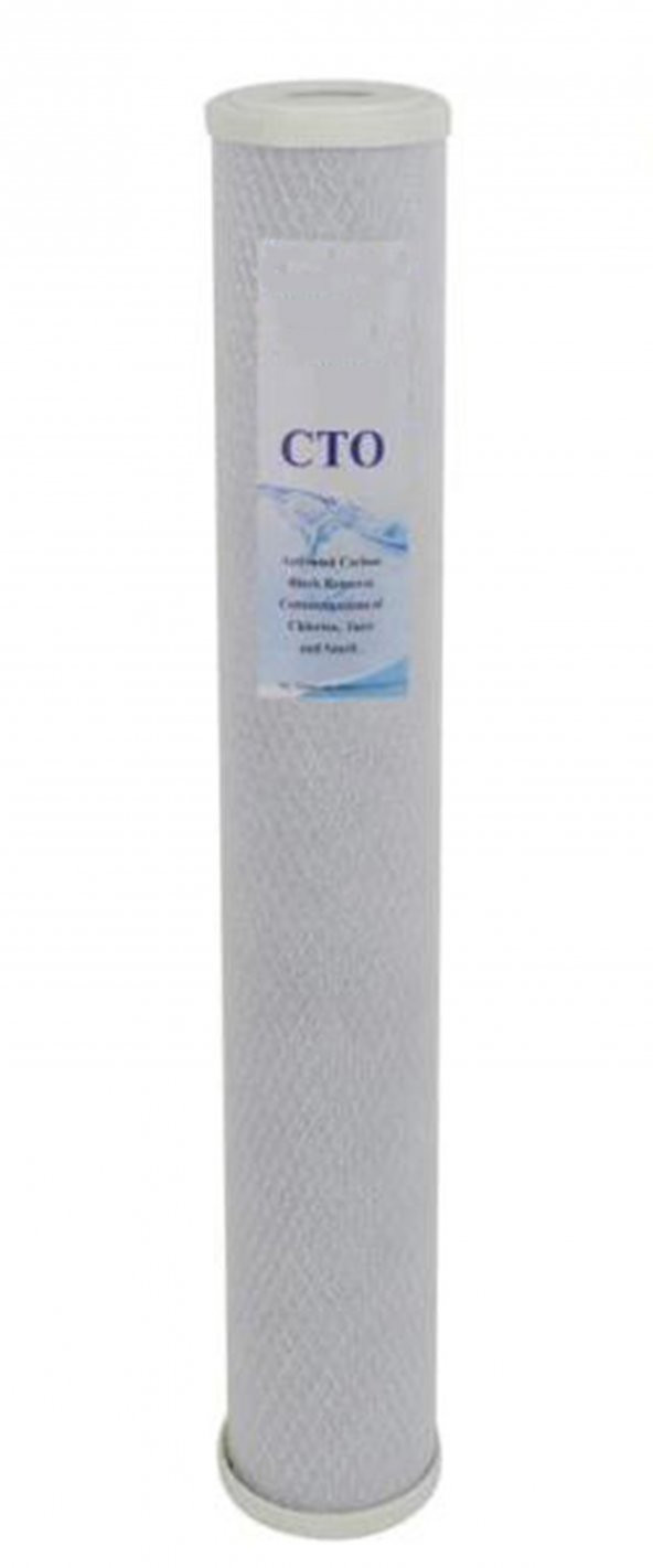 Su Arıtma 20 inch 5 Micron Tortu + B. Aktif Karbon + Tortu Filtre - Resim 3