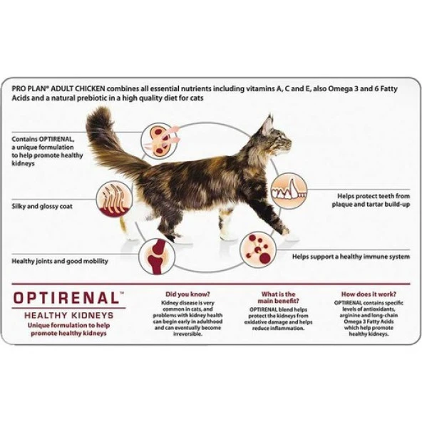 Pro Plan Tavuklu Yetişkin Kedi Mamasi 10Kg - 3