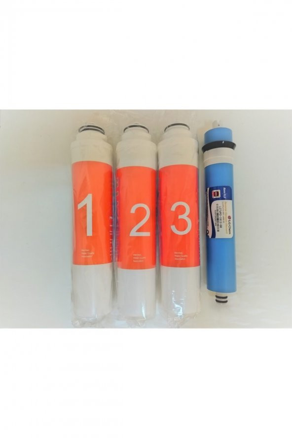 4lü Filtre Seti Lg Mebran (waterlife Cihazlara Uyumlu) - 2