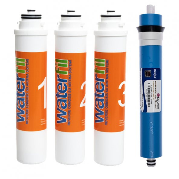 4lü Filtre Seti Lg Mebran (waterlife Cihazlara Uyumlu) - 3