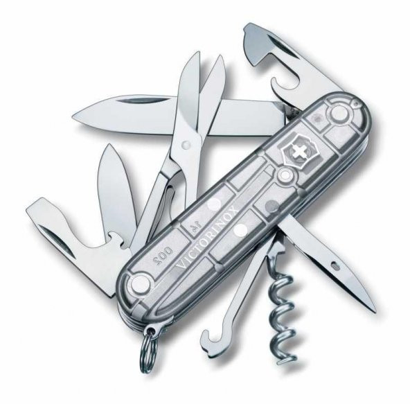 Victorinox Climber 1.3703.T7 Gümüş İsviçre Çakısı 91mm 14F