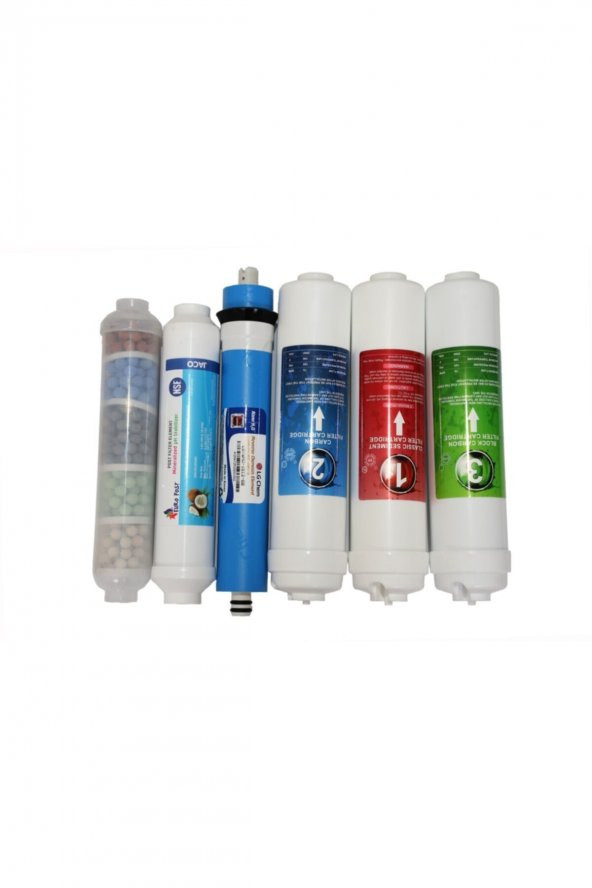 Tam Takım Filtre Seti 10 Aşama Membran ürün görseli 1