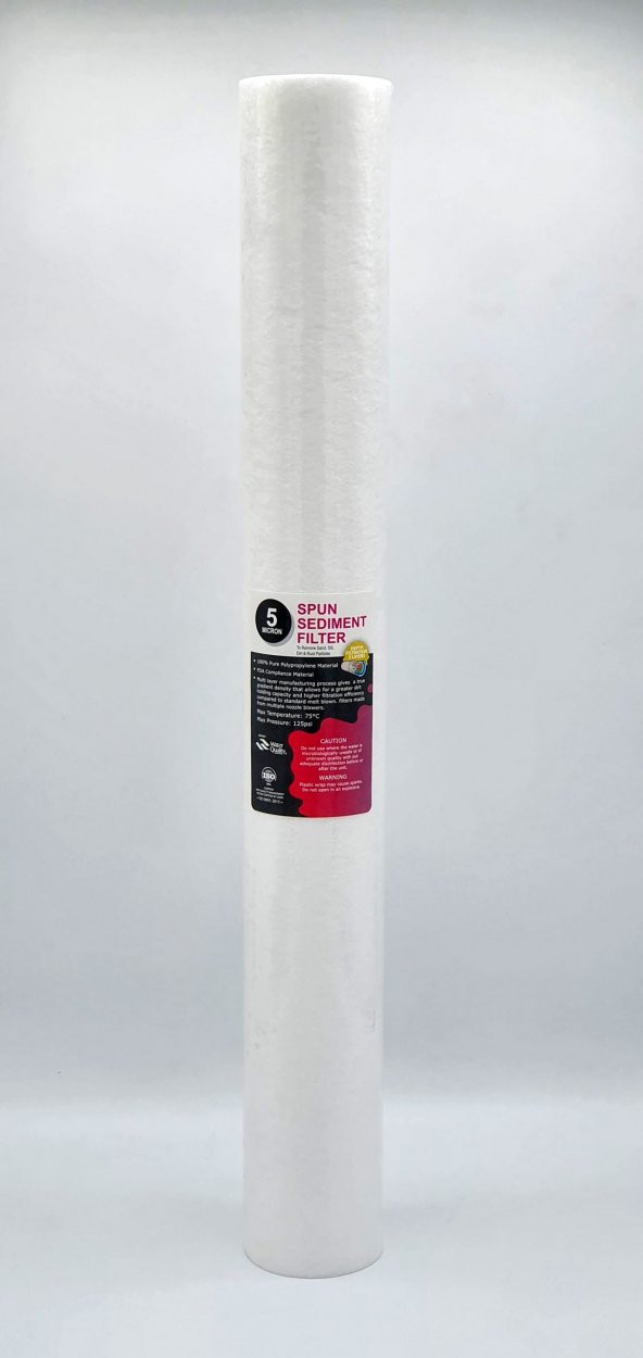 Su Arıtma 20 inch 5 Micron Tortu ve Blok Aktif Karbon Filtresi - 4