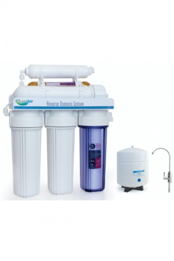 6 Aşamalı Pompasız Su Arıtma Cihazı Açık Kasa Tip - Resim 2