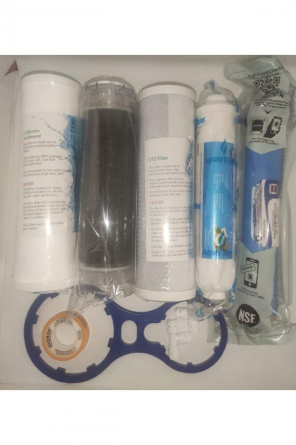 Su Arıtma Filtresi Ihlas Aura Cebilon Compact Su Arıtma Cihazı Filtre Seti 5li - 2