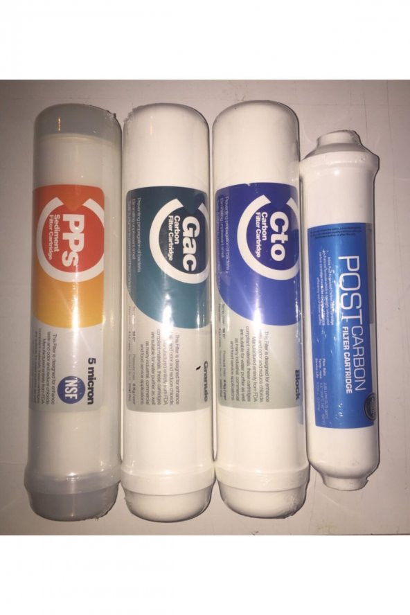 Su Arıtma Ihlas Aura Cebilon Plus 4lü Filtre Seti Inline Sistem Eco Seri - Resim 2