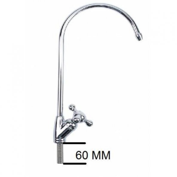 Su Arıtma Musluğu Yıldız Tip Kaliteli Paslanmaz Gövde - Resim 2