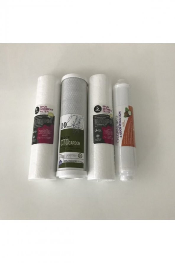 Su Arıtma Filitresi 4 Lü Set (-ihlas-lifetech-conax Vb Uyumludur )