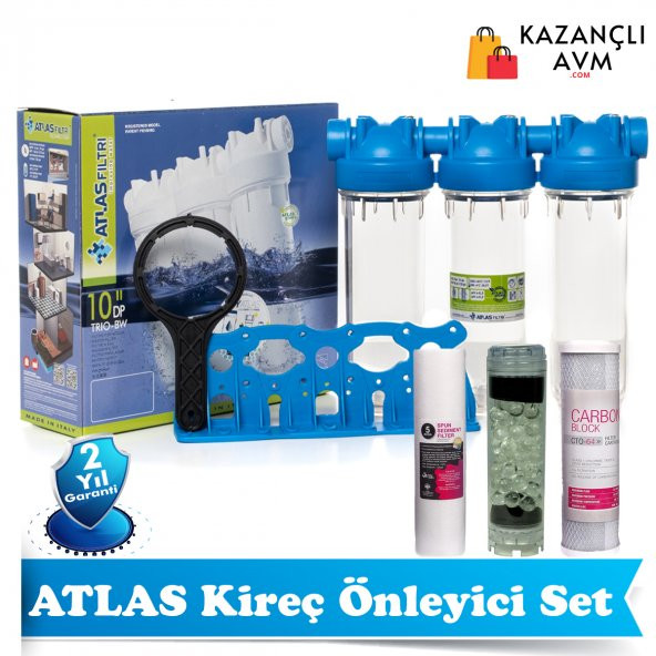 Atlas Daire Girişi Su Arıtma Cihazı Eco Plus Model 3/4