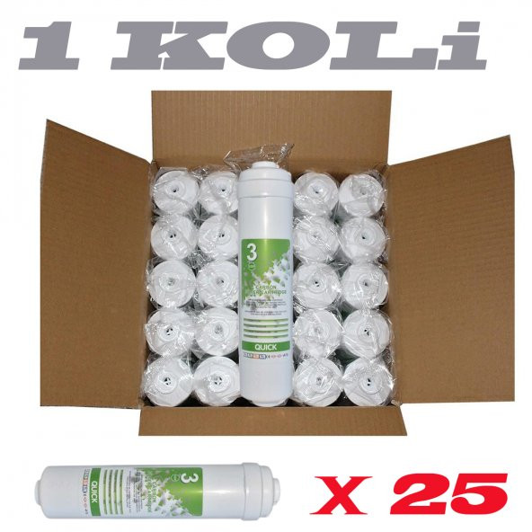 Sulook 25 Takım Kapalı Kasa Su Arıtma Cihazı 12 Inline Toptan Filtre - 4