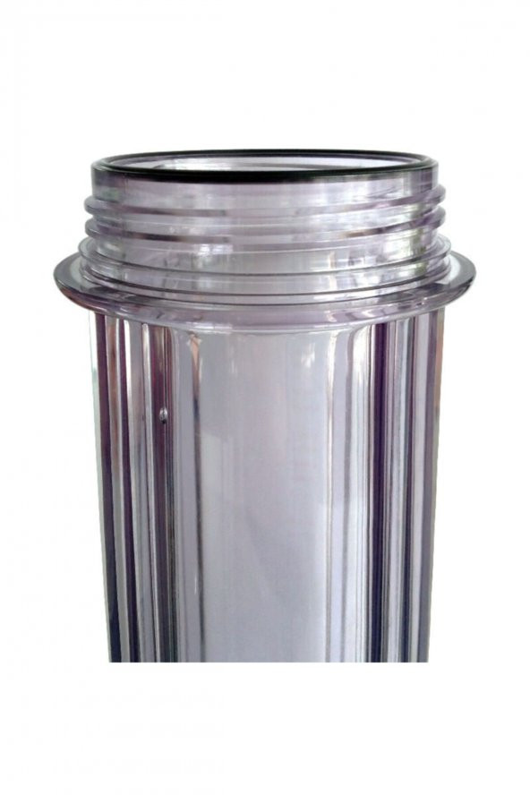 Su Arıtma 10 Inc Şeffaf Filtre Kabı 1/4 - Resim 6