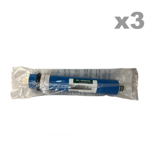 SULOOK SU ARITMA SİSTEMİ ARS MEMBRAN 75 GPD ( 3 ADET )**