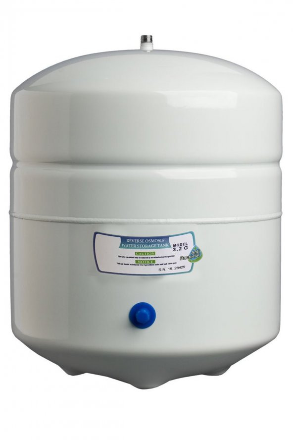 Antibakterial Su Arıtma Tankı 12 Litre (3.2 Galon) *