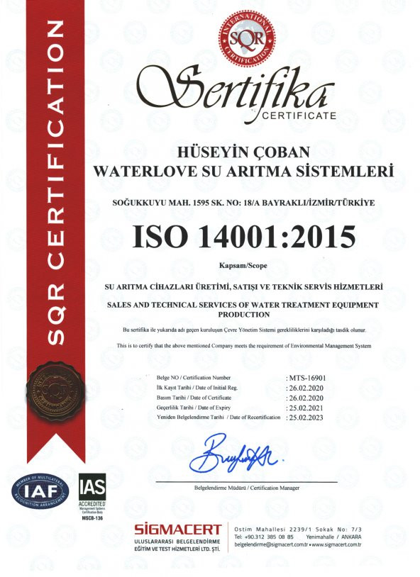 Waterlife Filtre 5 li LG Mebran Set Waterlife Su Arıtma Filtresi - 4
