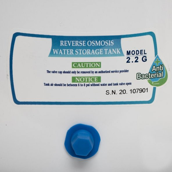 Su Artıma Cihazı 2.2 Galon Metal Tank (8 Litre) - Resim 2