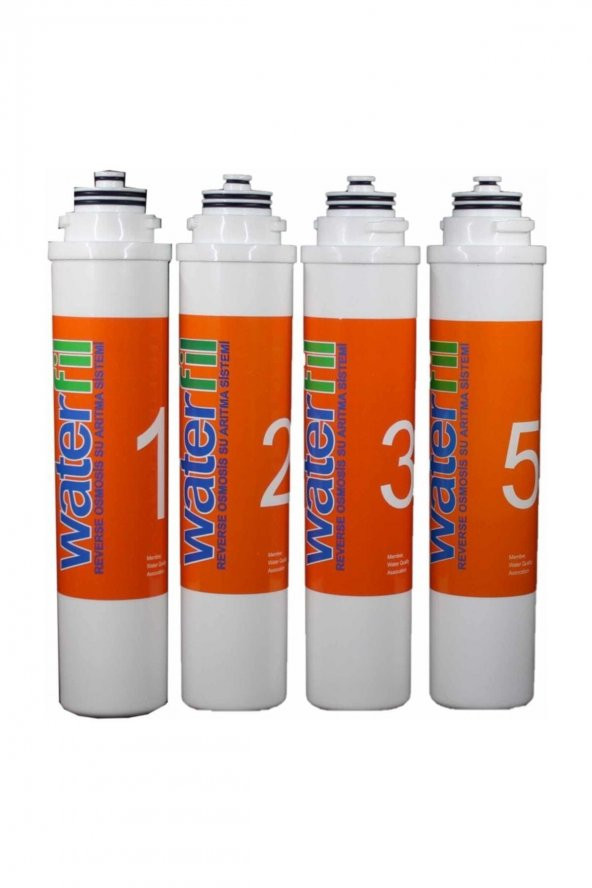 Waterlife Uyumlu 4lü Filtre Seti