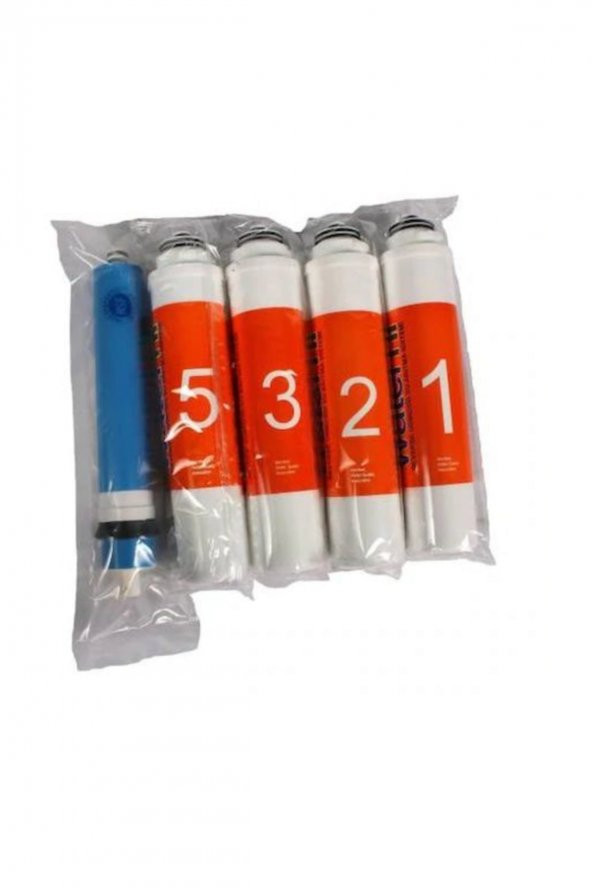 SU ARITMA WATERLİFE 5Lİ FİLTRE SETİ
