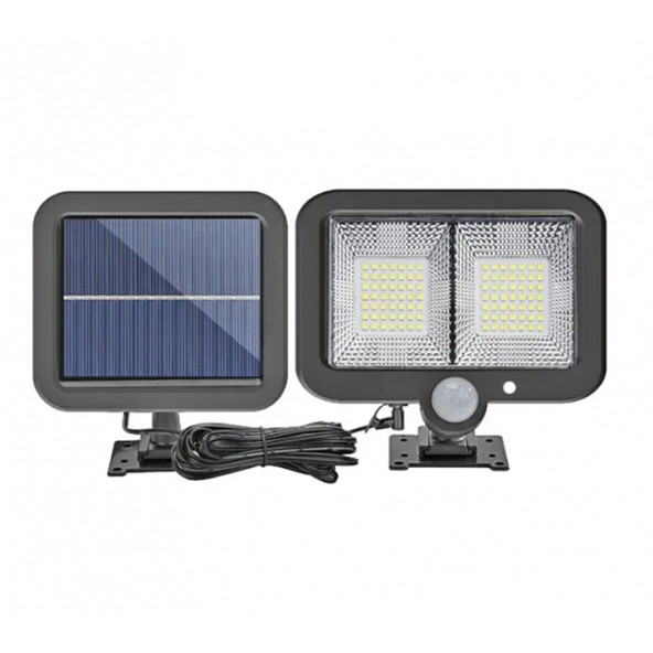 SL-F98 5 Metre Kablolu Solar Sensörlü Güneş Enerjili Lamba Sokak-Bahçe Lambası Garaj Lambası - 3