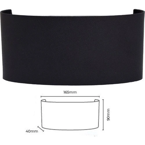 Pinti LED Çift Taraflı  Aplik - 10W Amber Renk - Resim 3