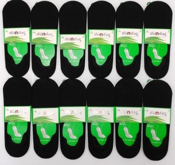 DÜNDAR PLUS 5541 ERKEK BAMBU SİLİKONLU BABET ÇORAP 6 ADET