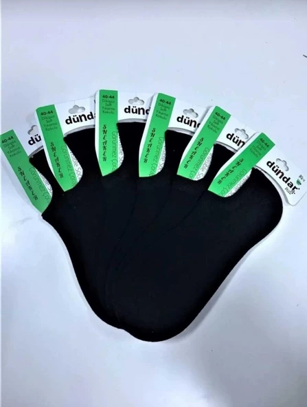 DÜNDAR PLUS 6883 ERKEK BAMBU SNECKER KOKULU ÇORAP 6 ADET