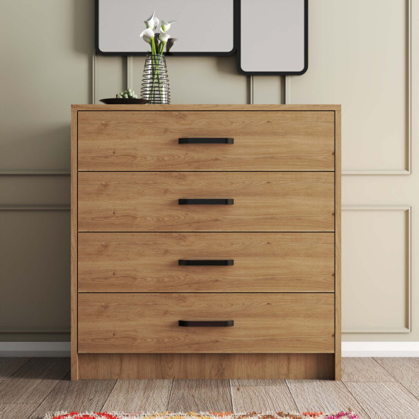 Mezza Grande 4 Çekmeceli Şifonyer Sepet 3602 - 3