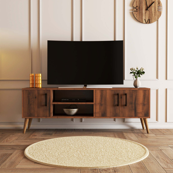 Mezza Exxen (Ahşap Ayaklı) Tv Ünitesi Hat 1582 - 2