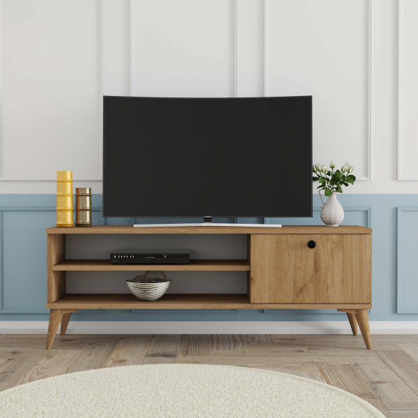 Mezza Retro Tv Ünitesi 120 Cm Sepet 1562 - 2