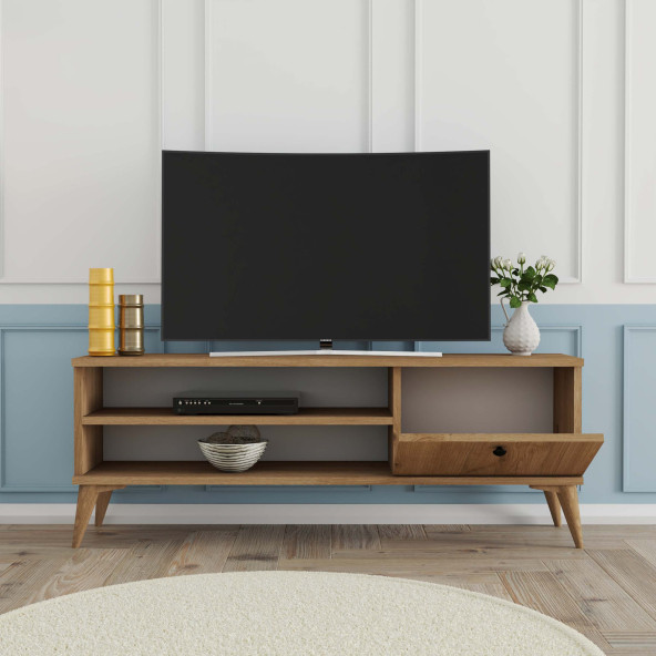 Mezza Retro Tv Ünitesi 120 Cm Sepet 1562 - 3