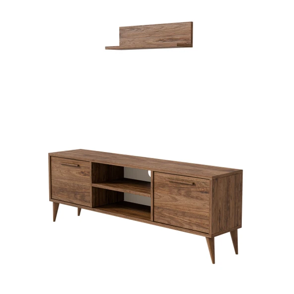 1116 SENFONİ 138 CM RAFLI TV ÜNİTESİ AMALFİ RENGİ - 7