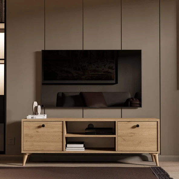 1122 Dolce 138 CM Tv Ünitesi Sepet Renk - 3