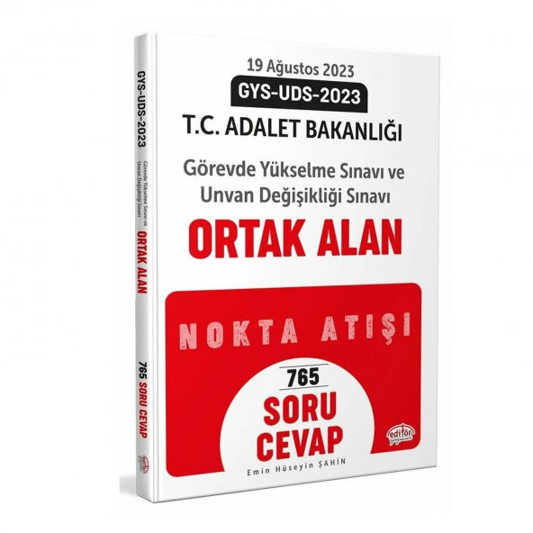 Adalet Bakanlığı GYS-UDS Ortak Alan Soru-Cevap