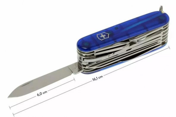 Victorinox SwissChamp 1.6795.T2 Mavi İsviçre Çakısı 91mm 33F - 6