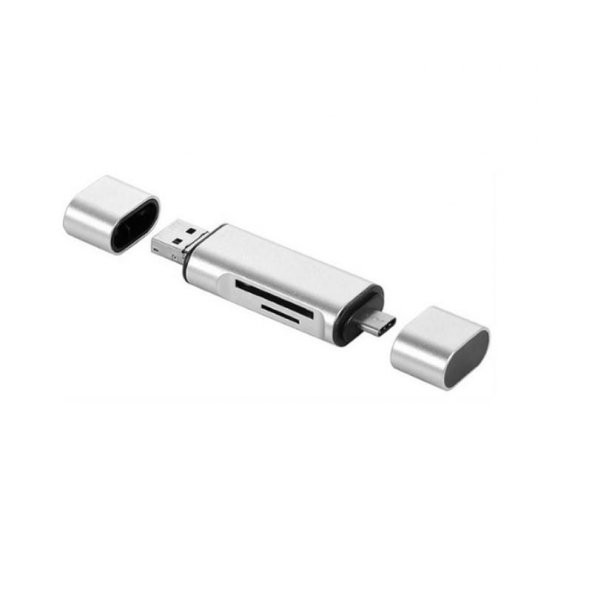 Type C Usb Kart Okuyucu Micro Sd Card Reader Çevirici Dönüştürücü Adaptör - 2